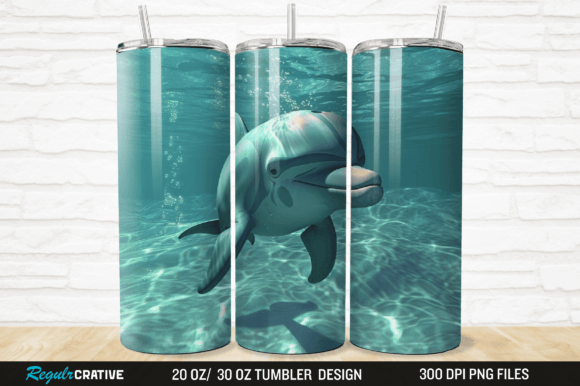 Mastering the 3D Dolphin 20 30 Oz Skinny Tumbler Wrap for Professional Sublimation