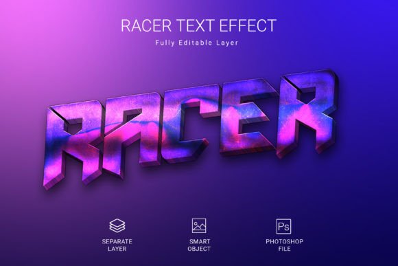 Mastering the 3D Racer PSD Text Style Effect Mockup for High-Impact Design