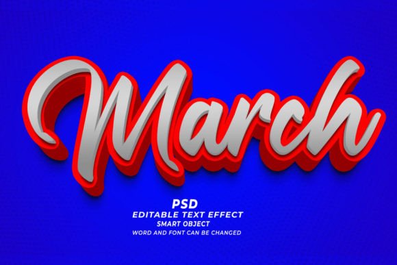 Mastering the March PSD 3D Editable Text Effect for Professional Design Results