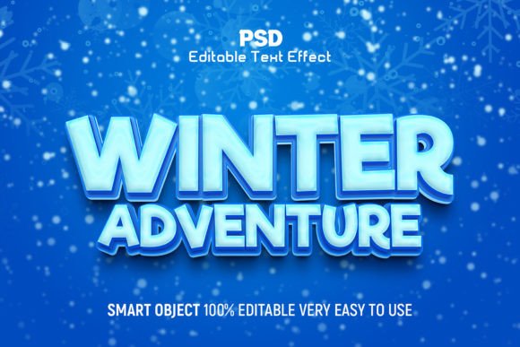 Mastering the Winter Adventure 3D Editable Text Effect for Professional Design