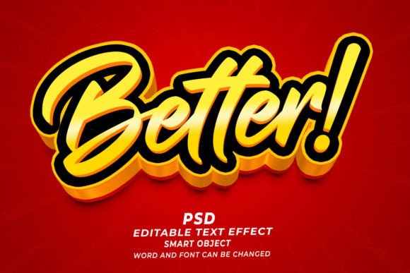 Mastering Visual Impact with Better PSD 3D Editable Text Effect