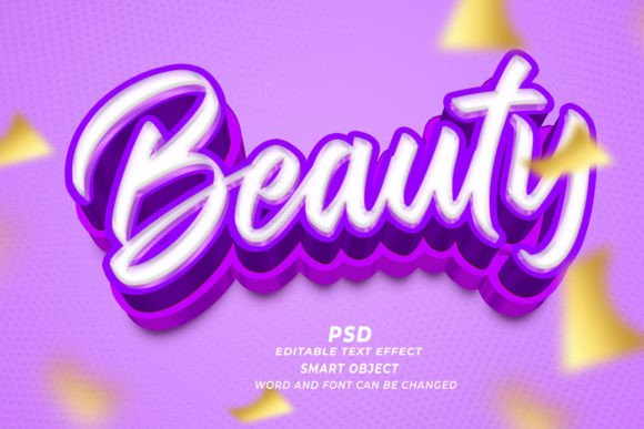 Strategic Visual Communication: Leveraging Beauty PSD 3D Editable Text Effects for Brand Impact